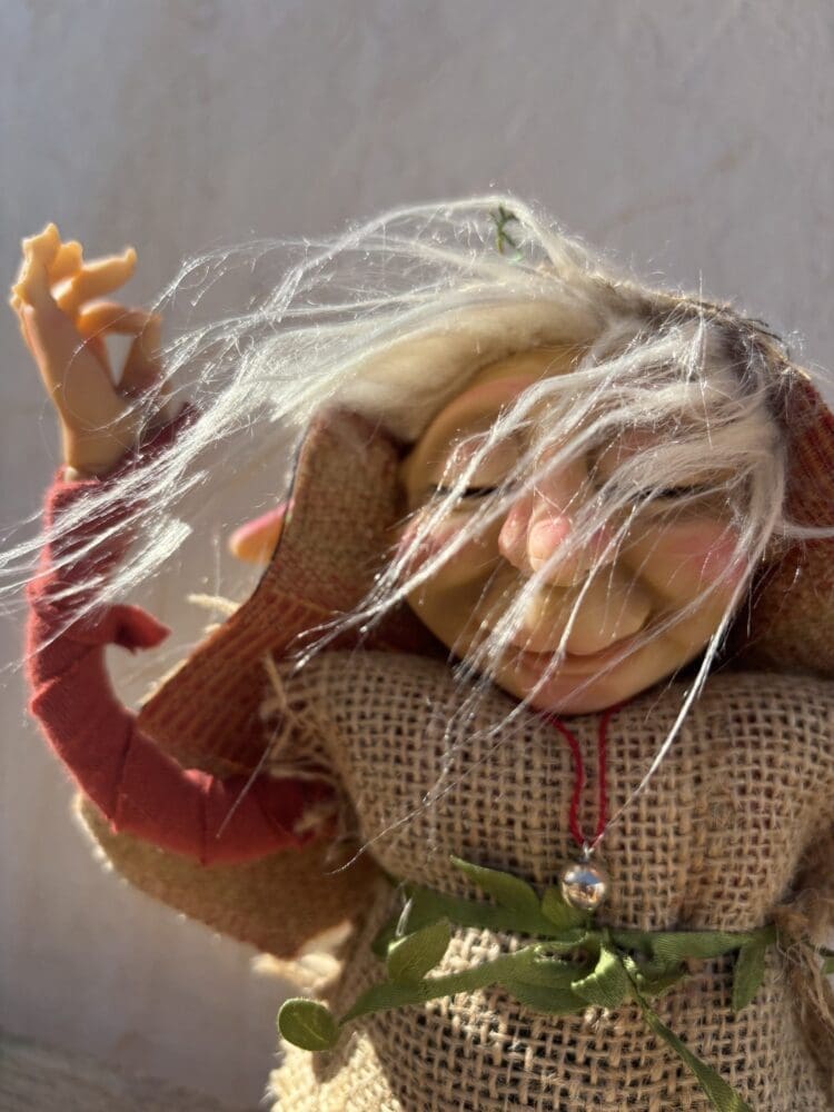 Gobelin de méditation - Figurine artisanale pour absorber les pensées chaotiques